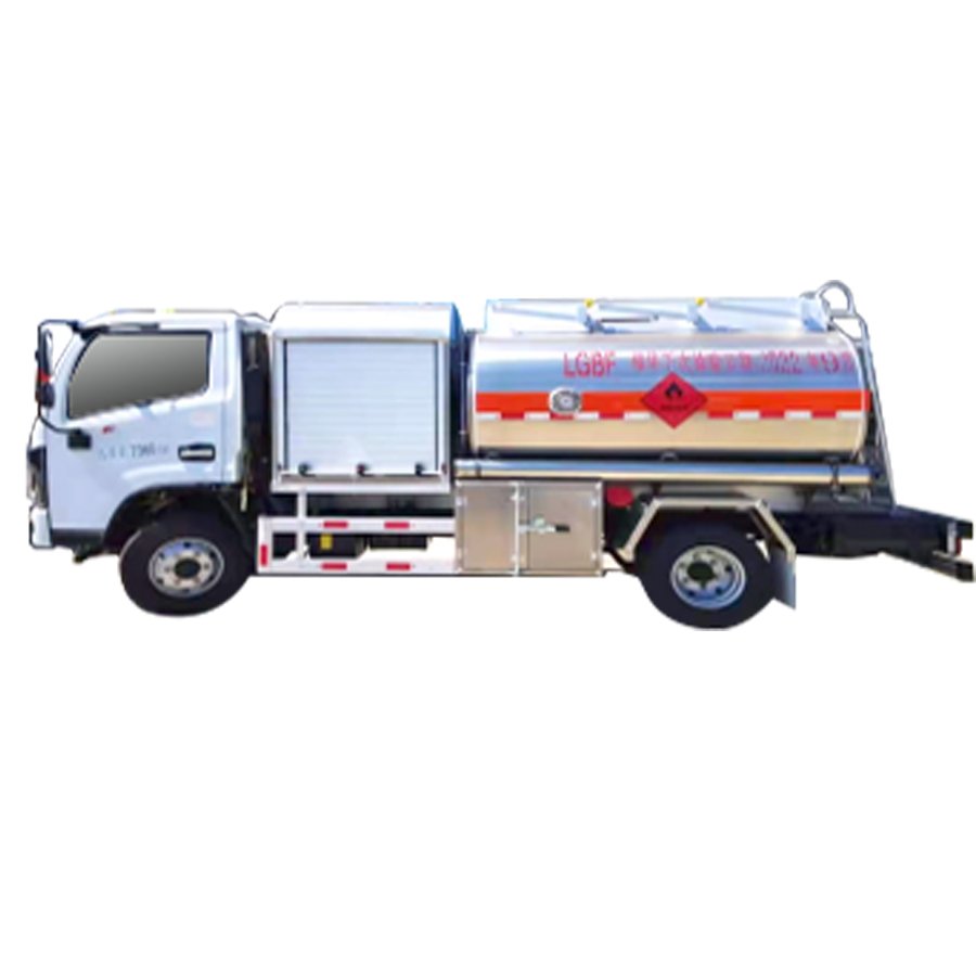 China 4*2 Aircraft Refueling Vehicle 5cbm Yuchai125HP Can Be Loaded with Aviation Kerosene Aviation Gasoline
